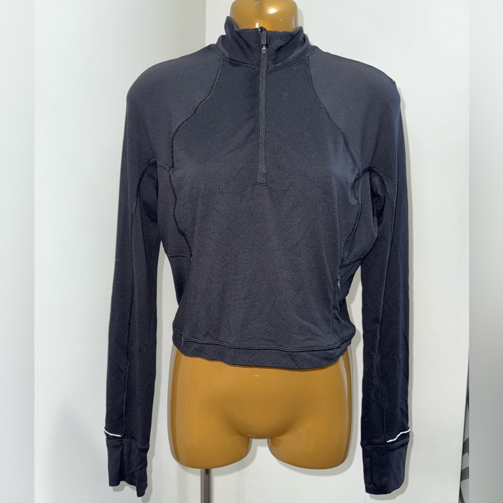 Lululemon Define Tech Half-Zip Long Sleeve Top 🖤 w/ Thumbholes